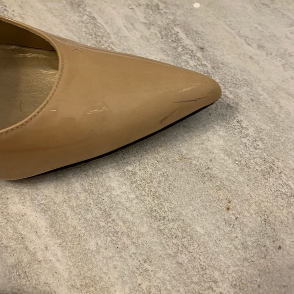 Stuart Weitzman Tan Patent Leather Stiletto - Picture 5 of 12